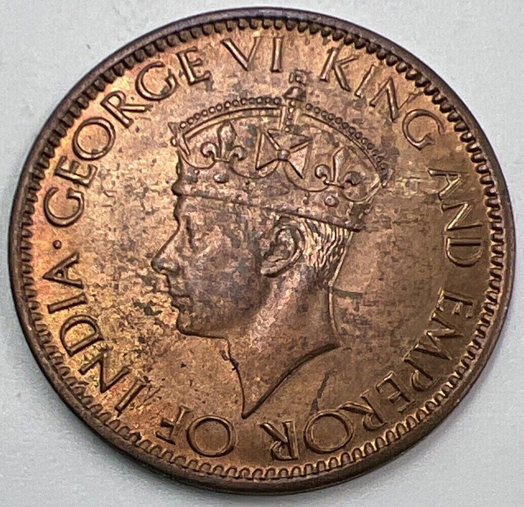 1945 Ceylon 1 One Cent Coin | Very High Grade | a1554