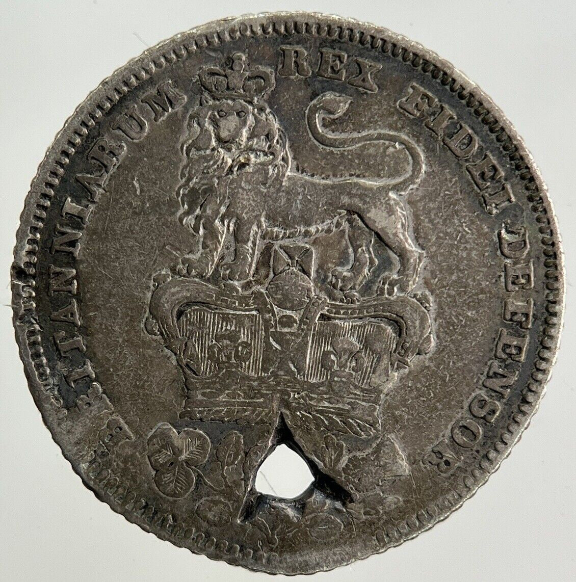 1826 George IV Sixpence Silver Coin | Fine Collectable Grade
