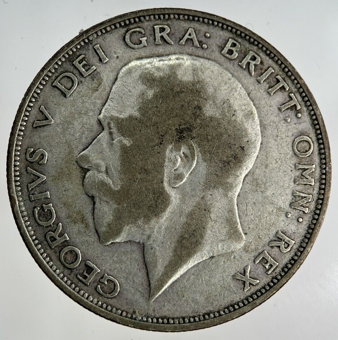1925 George V Half - Crown Silver Coin | Fine Collectable Grade
