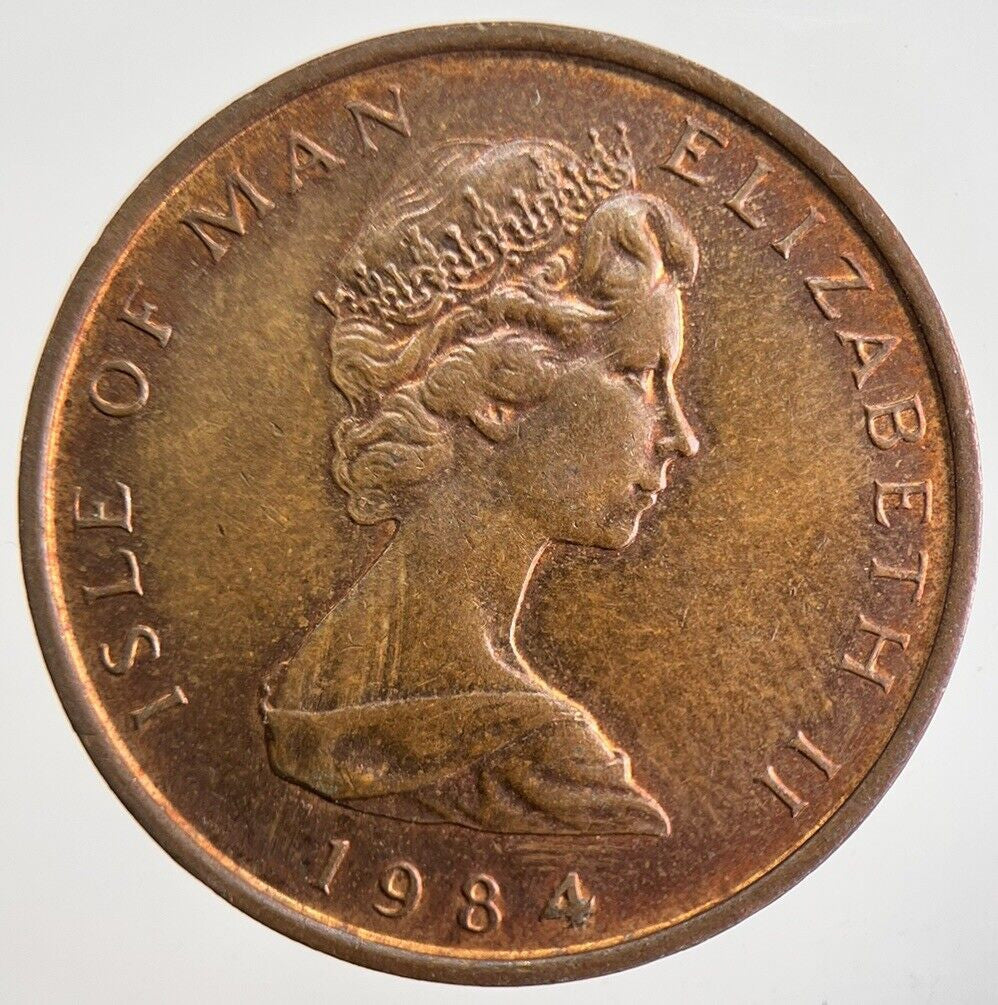 1984 Isle of Man 2 Two - Pence Coin | Very High Grade | a4816