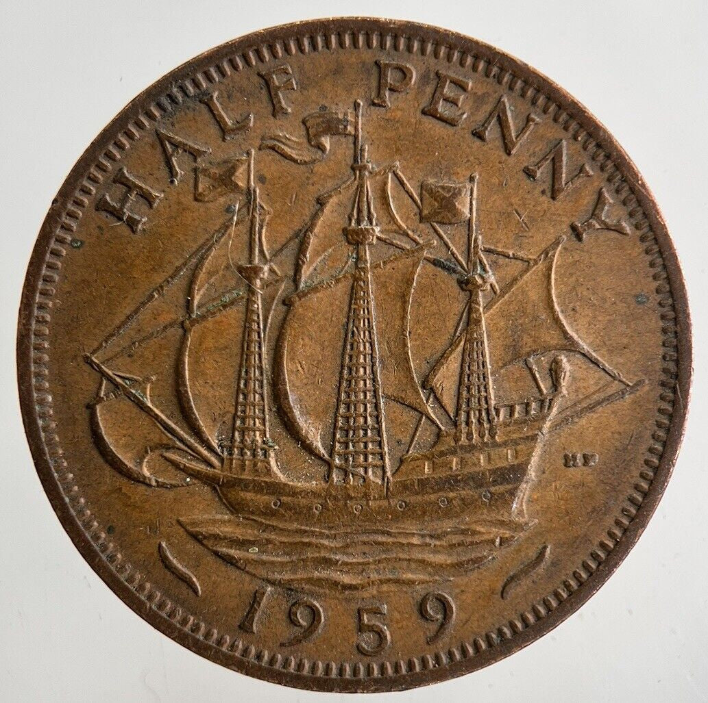 1959 Elizabeth II 2nd Half - Penny Coin | Fine Collectable Grade