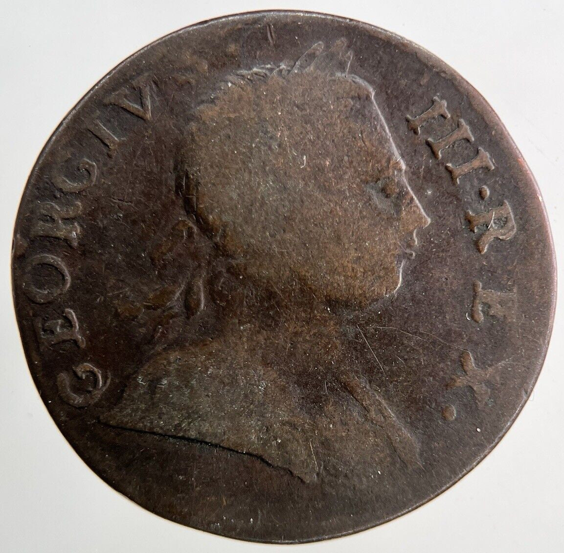 1773 George III 3rd Half - Penny Coin | Collectable Grade