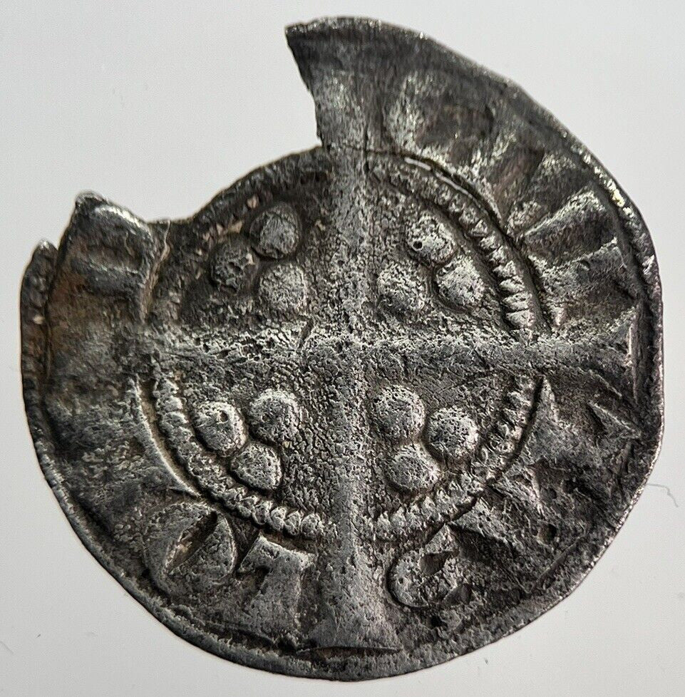 1279 - 1307 Edward I 1st Penny London Mint Silver Hammered Coin | a7098