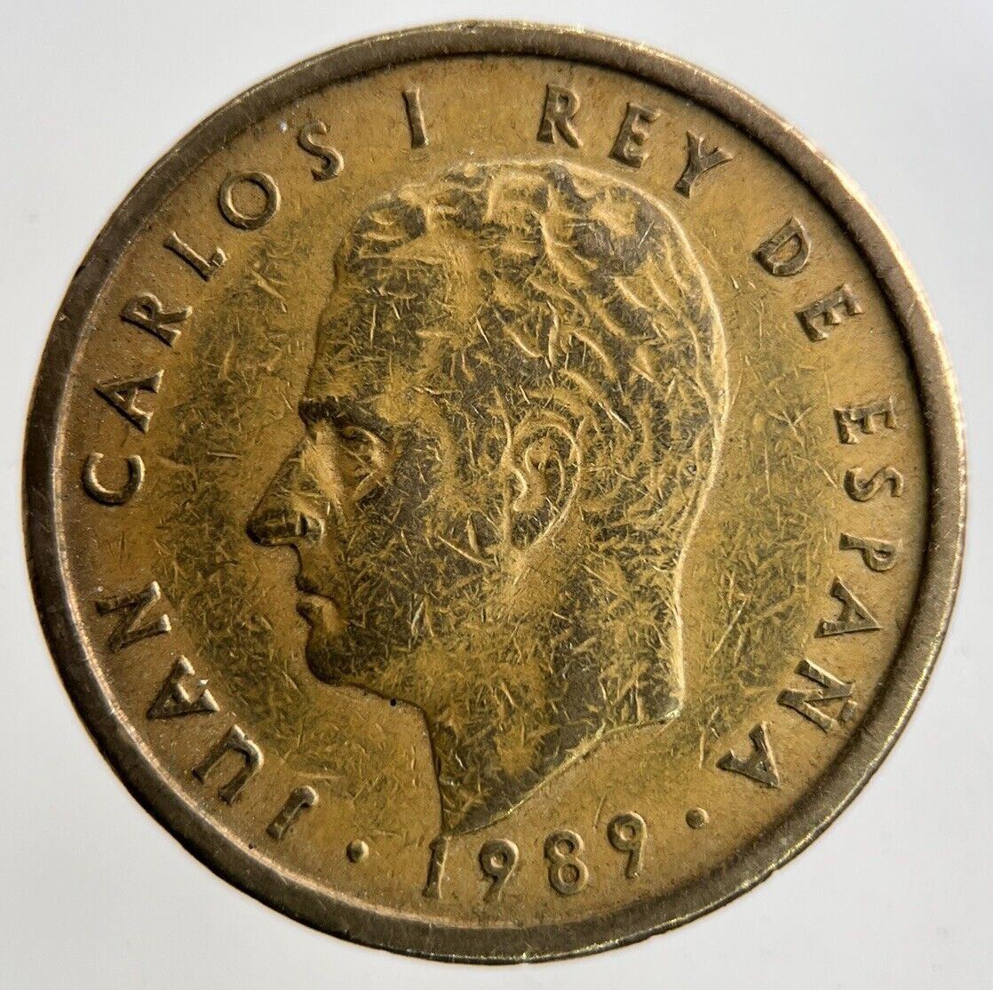 1989 Spain 100 Cien Pesetas Coin | Fine Collectable Grade