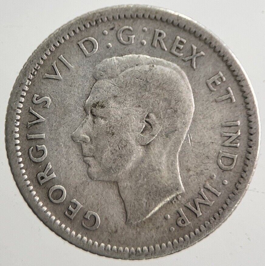 1941 Canada 10 Cents Silver Coin | Collectable Grade | a7641