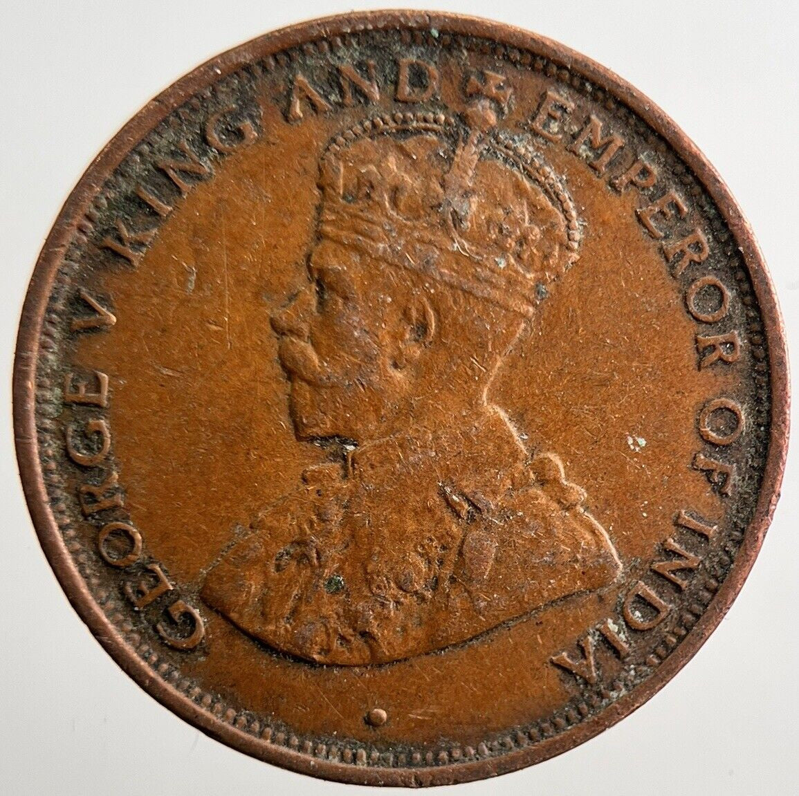 1929 Ceylon 1 One Cent Coin | Very High Grade | a3789