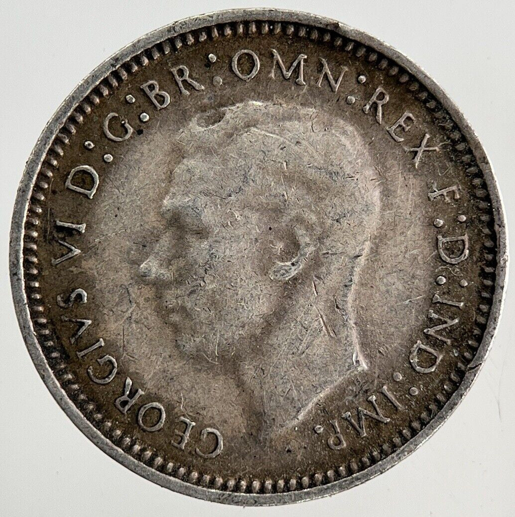 1941 Australia Threepence Silver Coin | Fine Collectable Grade