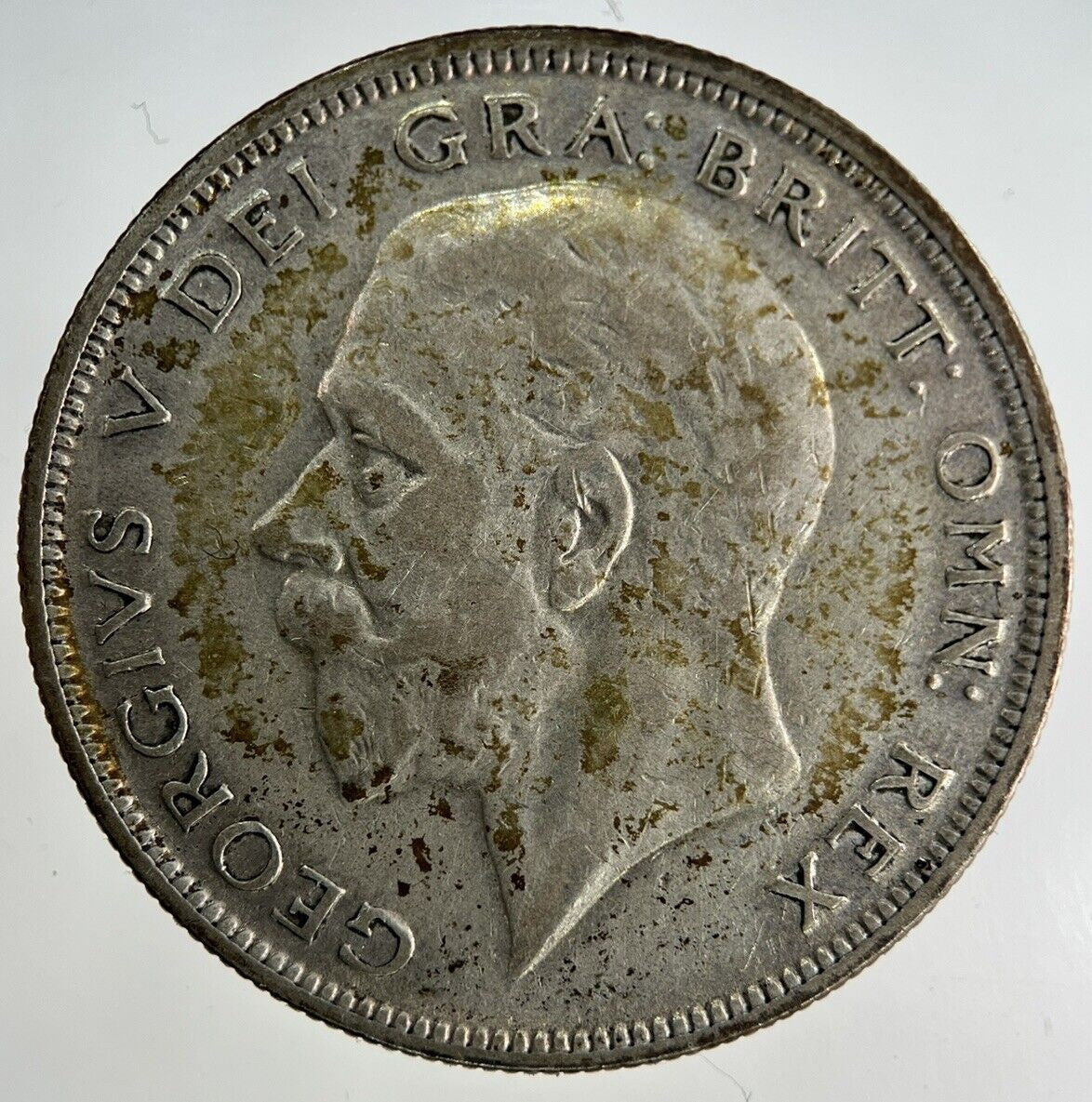 1933 George V Half - Crown Silver Coin | Fine Collectable Grade