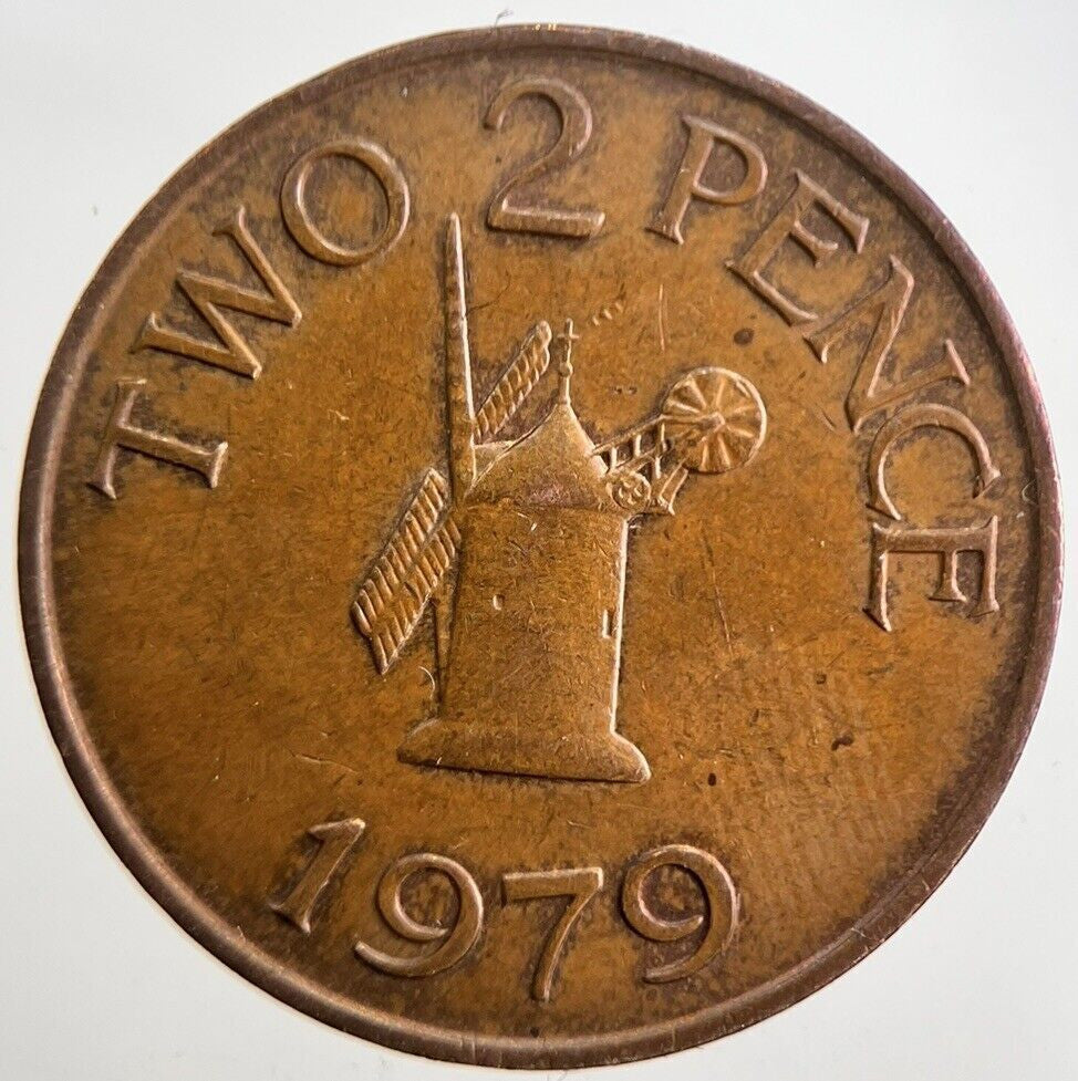 1979 Jersey 2 Two - Pence Coin | Very High Grade | a4891
