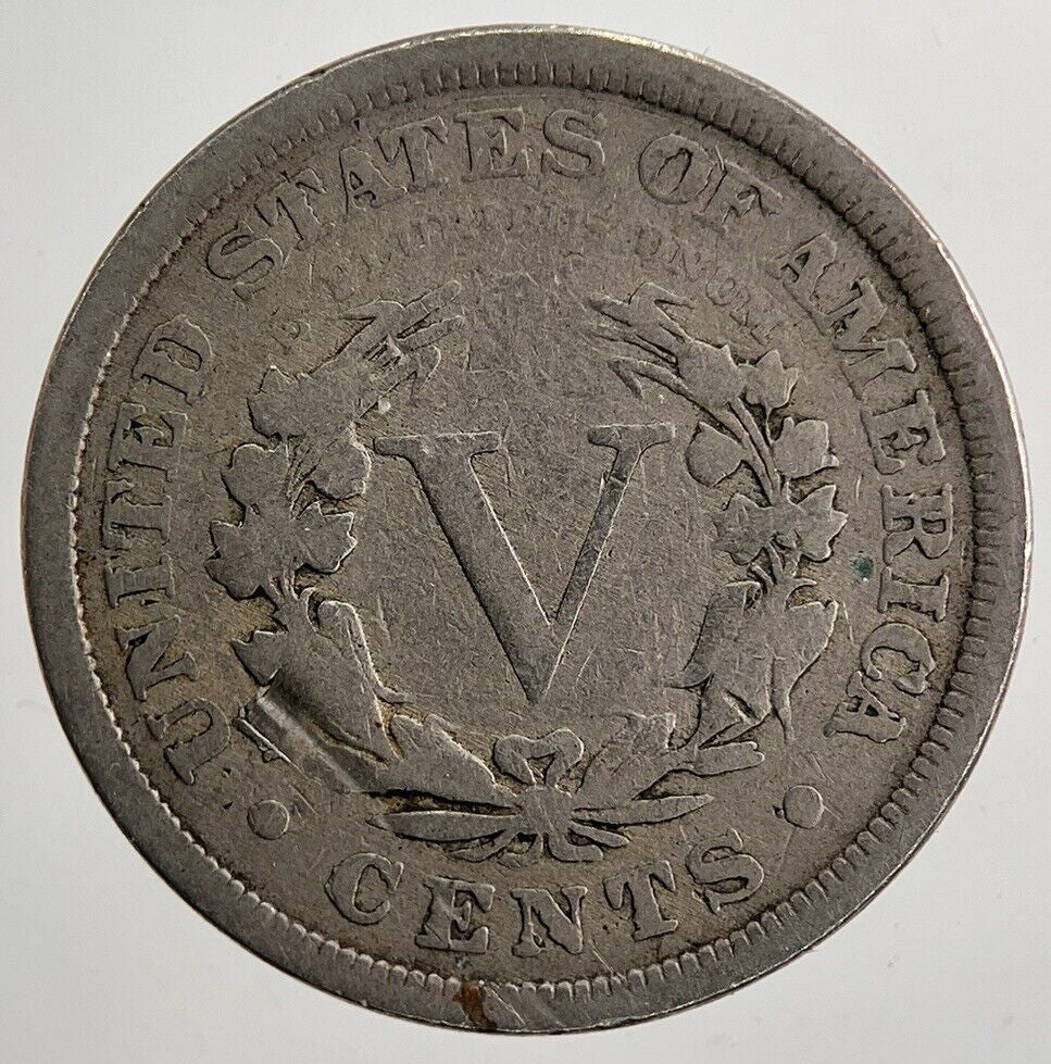 1901 US USA Liberty V 5 Cents Nickel Coin | Collectable Grade | a5004