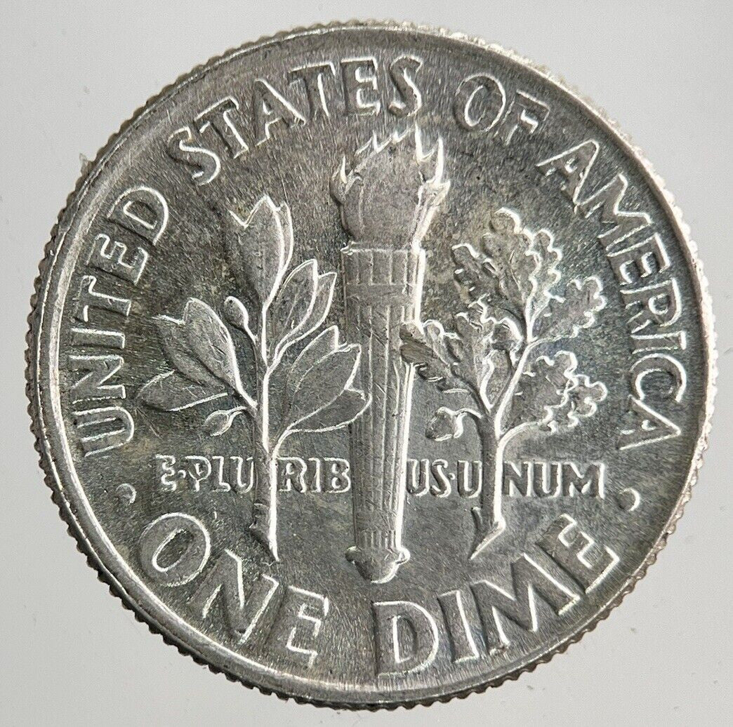 1964 US USA Roosevelt One Dime Silver Coin | Very High Grade