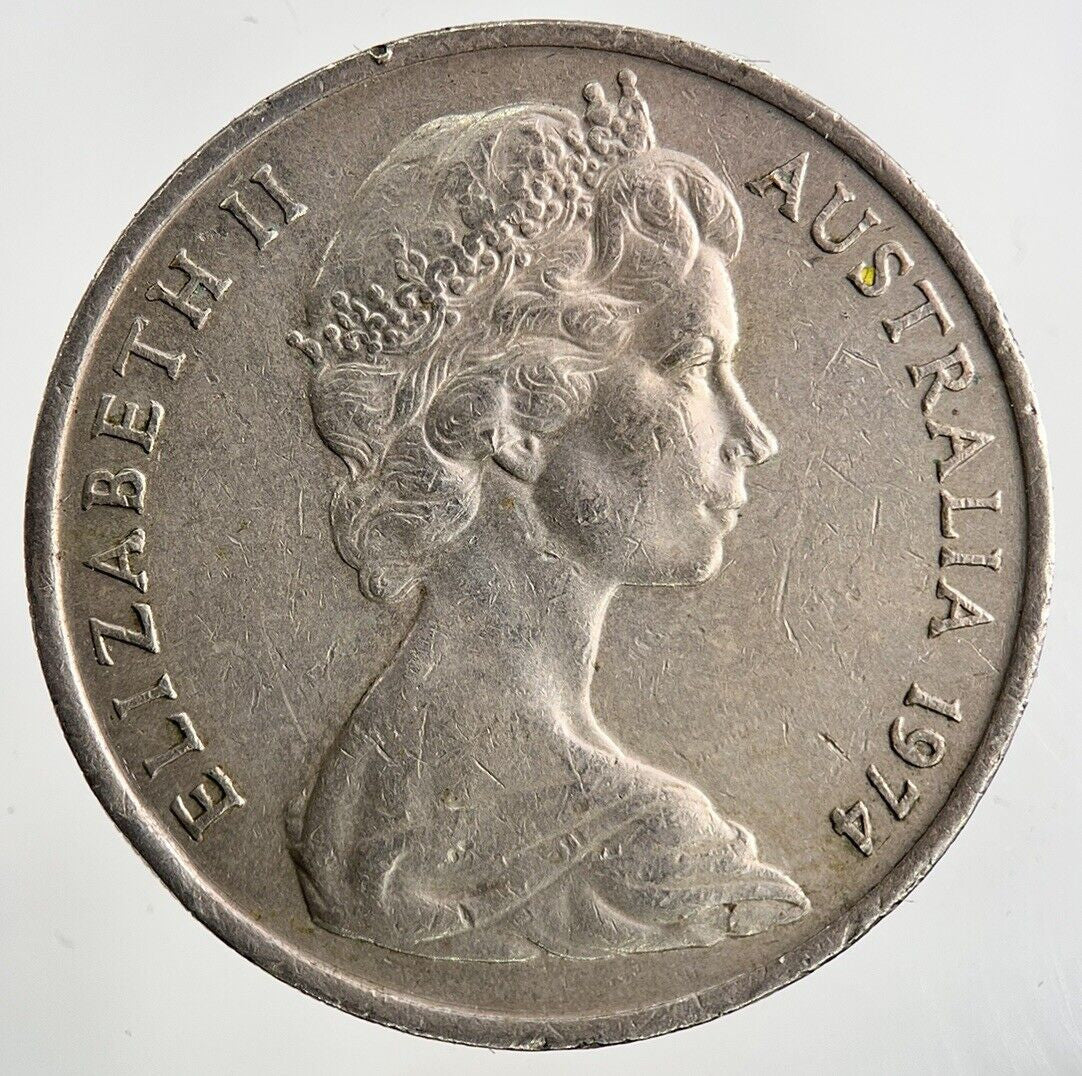 1974 Australia 20 Cents Coin | Fine Collectable Grade