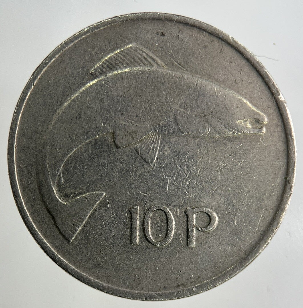 1980 Irish 10p Ten - Pence Coin | Fine Collectable Grade