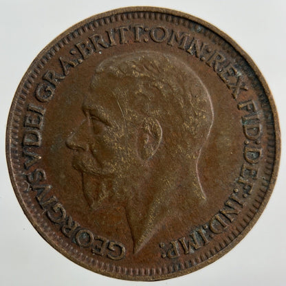 1927 George V Farthing Coin | Collectable Grade