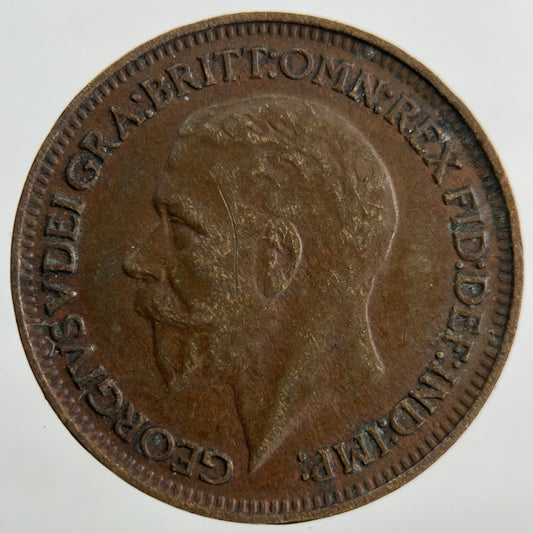 1927 George V Farthing Coin | Collectable Grade