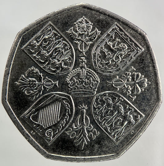 2022 Charles III 3rd Coronation 50p Fifty - Pence Coin | Collectable Grade