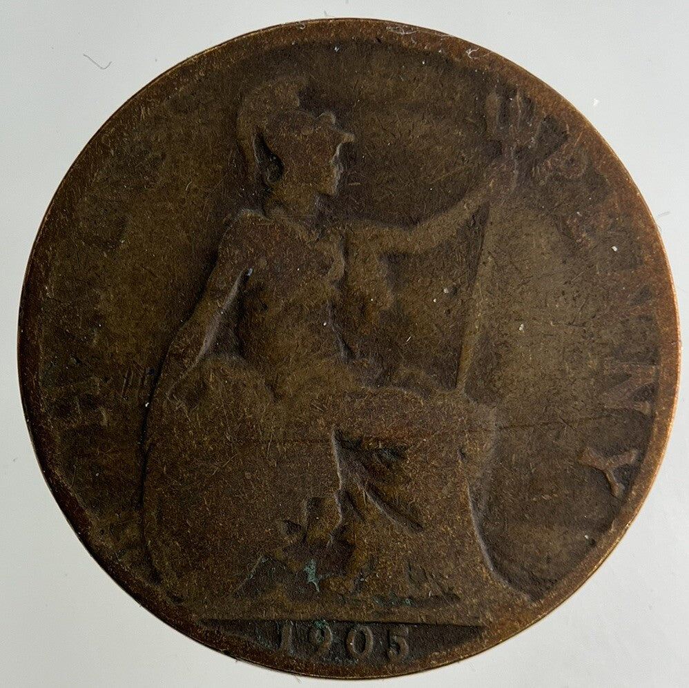 1905 Edward VII Half - Penny Coin | Collectable Grade