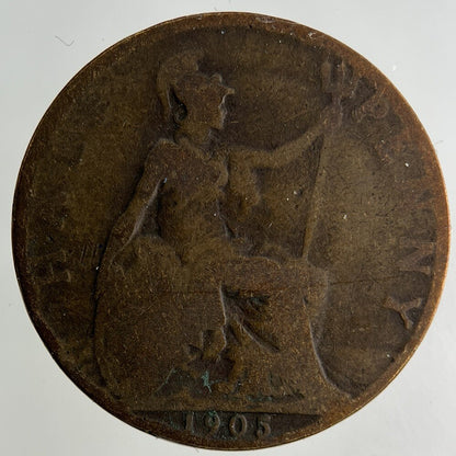 1905 Edward VII Half - Penny Coin | Collectable Grade