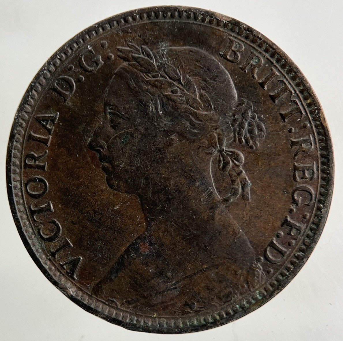 1884 Victoria Farthing Coin | Very High Grade