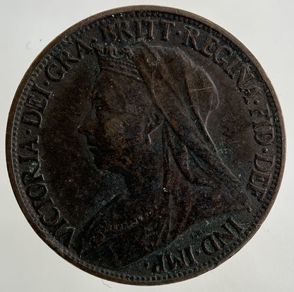 1899 Victoria Farthing Coin | Fine Collectable Grade