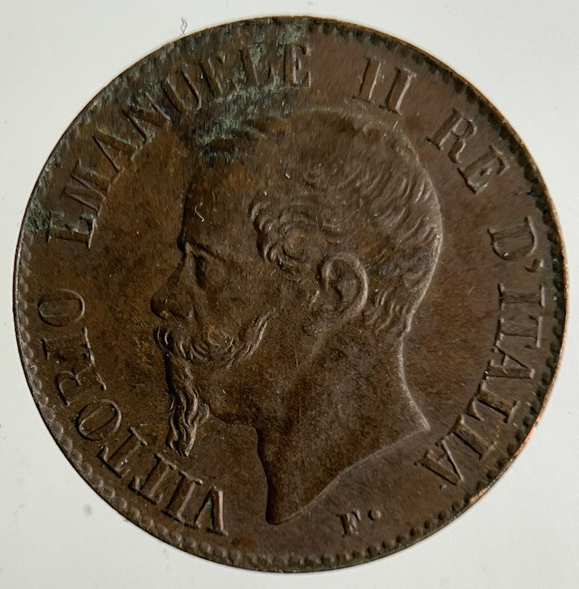 1867 Italy 1 Centesimo Coin | Very High Grade