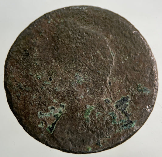 British George II 2nd Farthing Coin | Worn Grade