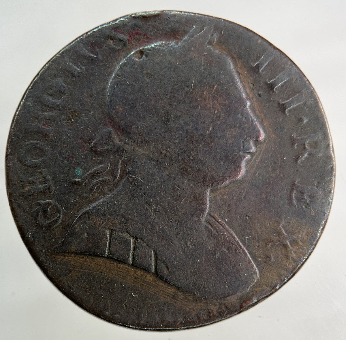 1775 George III 3rd Half - Penny Coin | Collectable Grade
