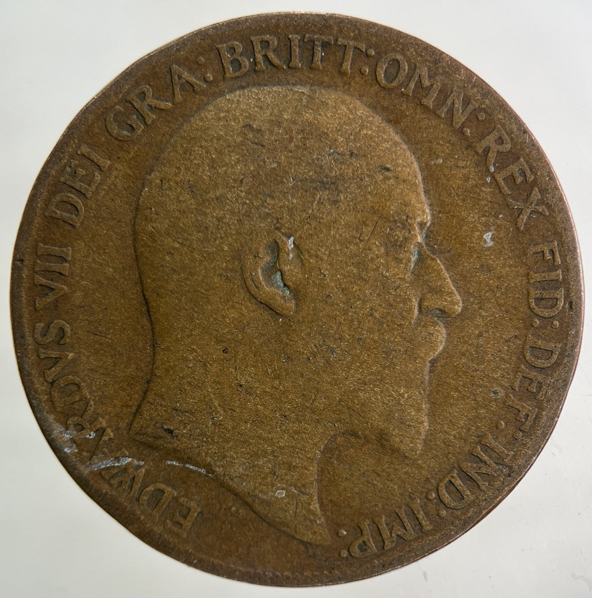 1909 Edward VII One Penny Coin | Collectable Grade