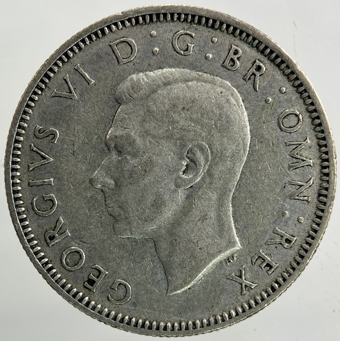 1944 George VI Shilling Silver Coin | Fine Collectable Grade