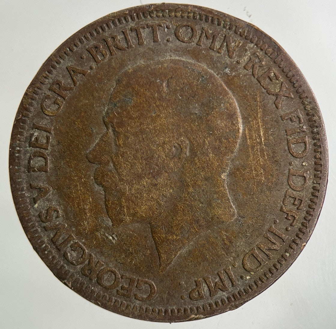 1928 George V Half - Penny Coin | Collectable Grade