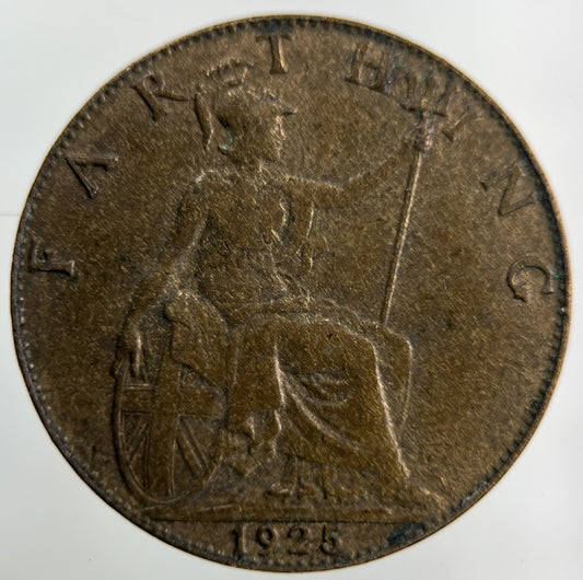 1925 George V Farthing Coin | Collectable Grade