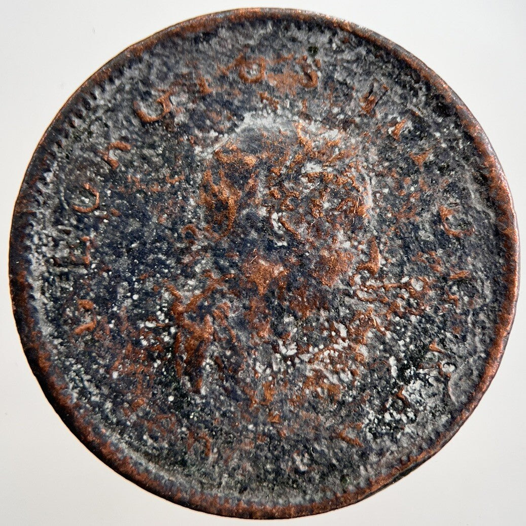 1806 George 3rd III Half - Penny British Coin | Worn Grade