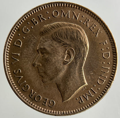 1941 George VI Wren Farthing Coin | Very High Grade