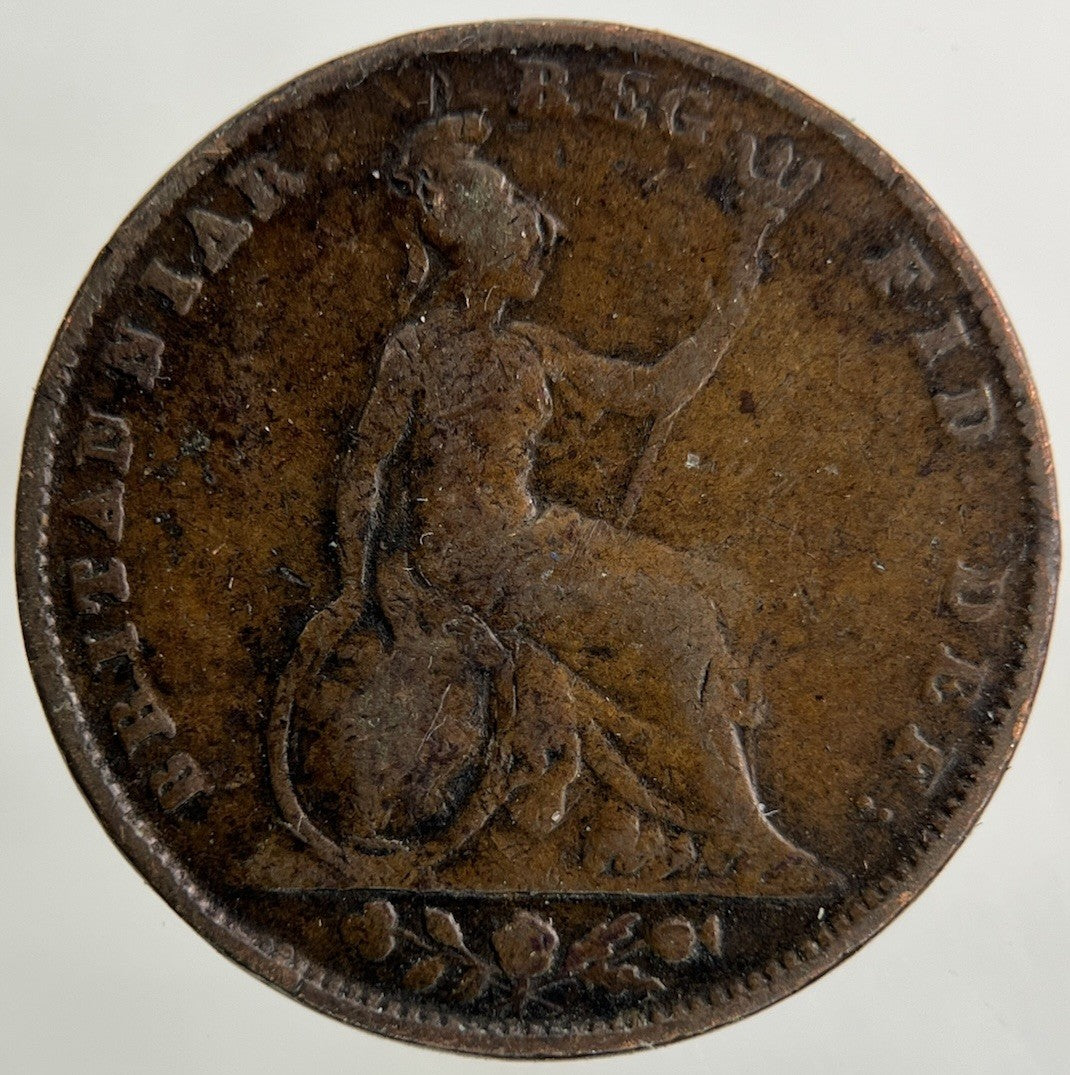 1845 Victoria Farthing Coin | Collectable Grade