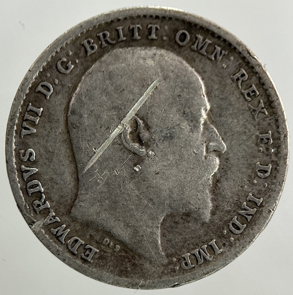 1902 Edward VII Threepence Silver Coin | Collectable Grade