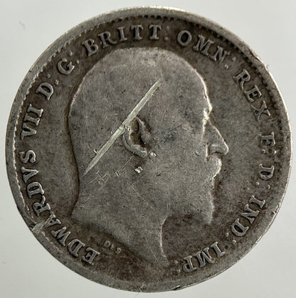 1902 Edward VII Threepence Silver Coin | Collectable Grade