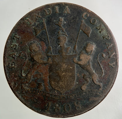 1808 East India Company XX Cash Coin | Collectable Grade
