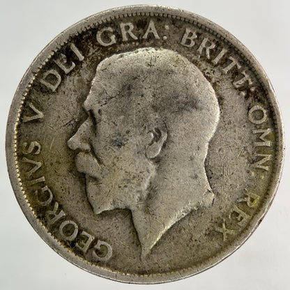 1912 George V Half - Crown Silver Coin | Fine Collectable Grade