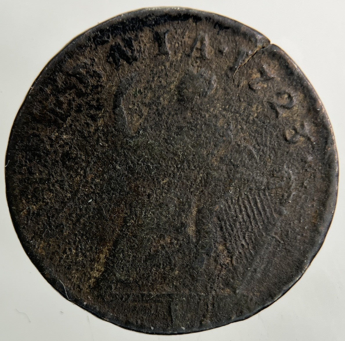 1723 Irish Farthing Coin | Fine Collectable Grade