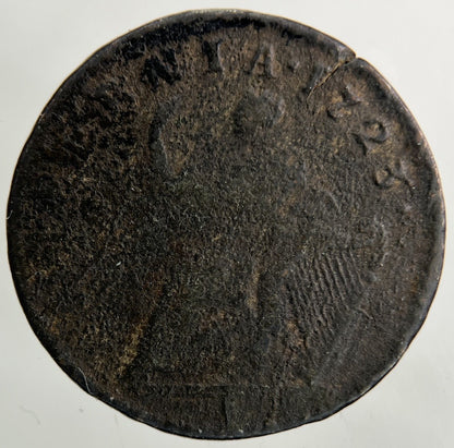 1723 Irish Farthing Coin | Fine Collectable Grade