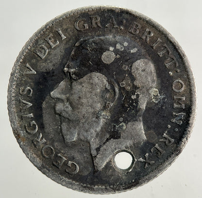 1916 George V Sixpence Silver Coin | Fine Collectable Grade