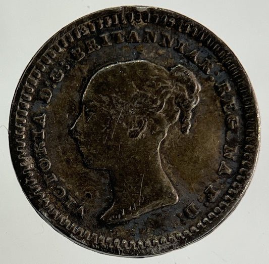 1839 Victoria Three Half Pence 1 1/2 Silver Coin | Collectable Grade