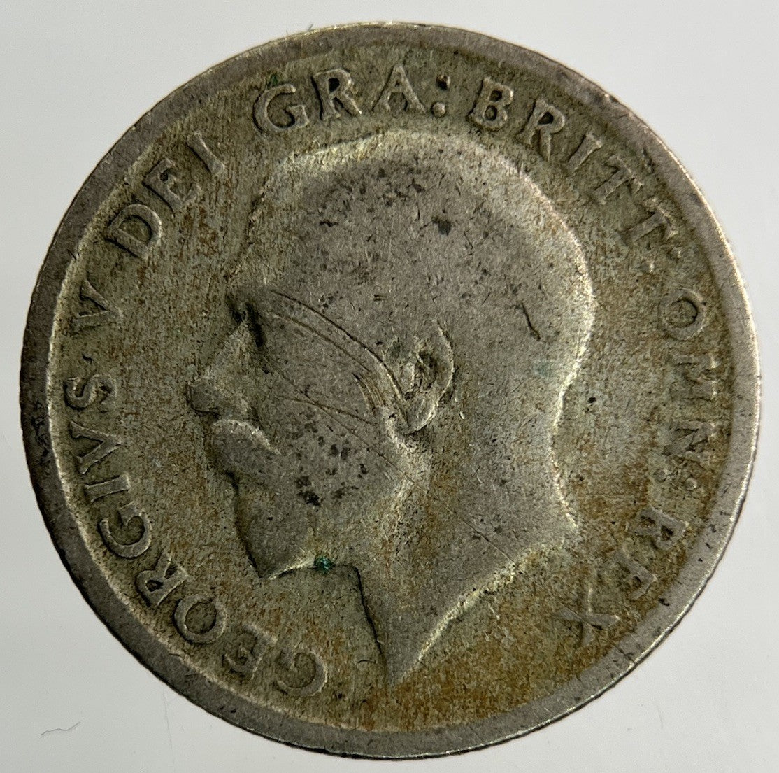 1920 George V Sixpence Silver Coin | Fair Grade