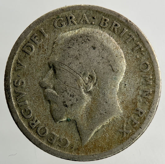 1920 George V Sixpence Silver Coin | Fair Grade