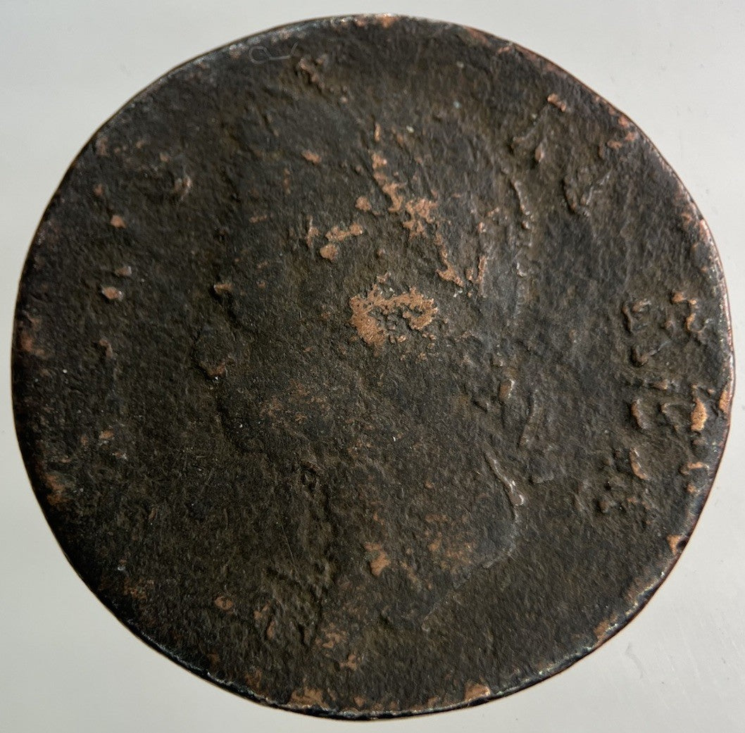 1753 Irish Half - Penny Coin | Collectable Grade