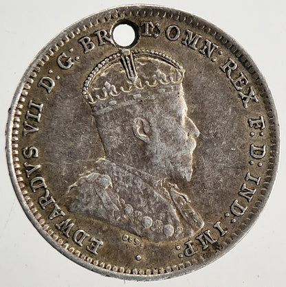 1910 Australia Threepence Silver Coin | Very Fine Grade | a9569