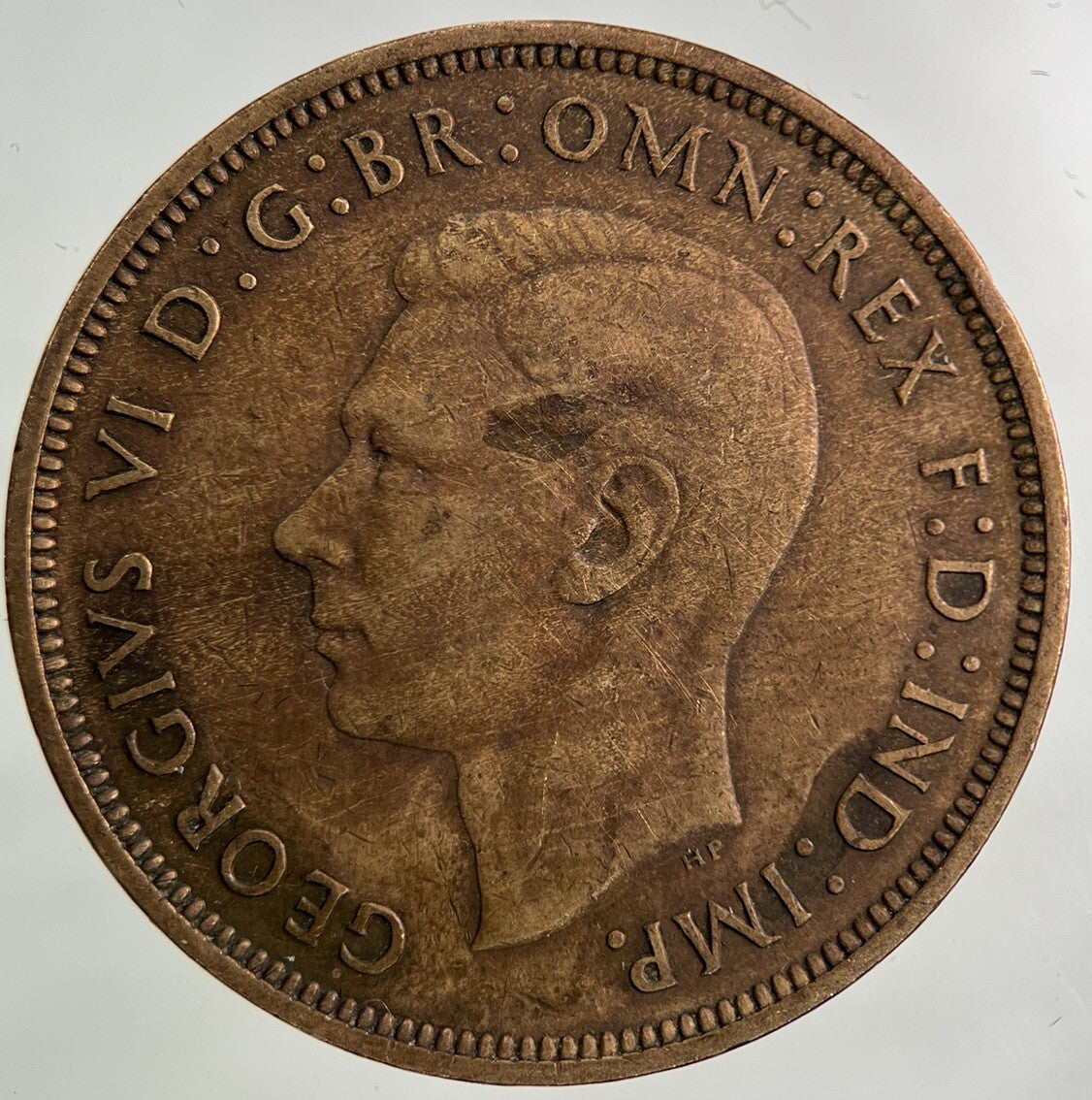 1938 George VI One Penny Coin | Fine Collectable Grade