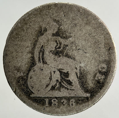 1836 William IV Groat Four - Pence Silver Coin | Collectable Grade
