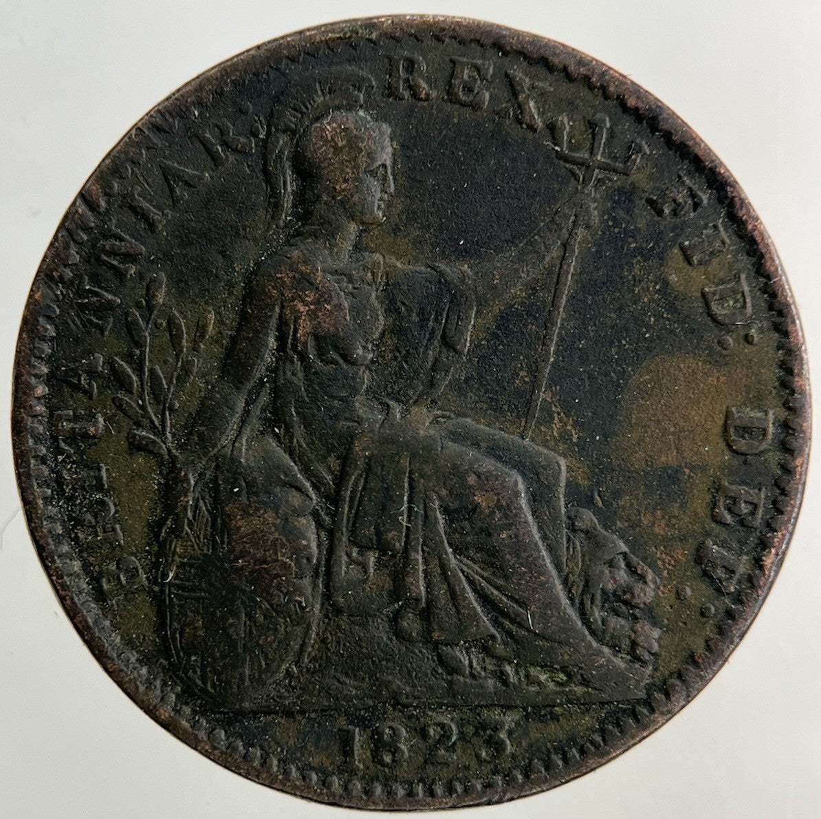 1823 George IV Farthing Coin | Collectable Grade