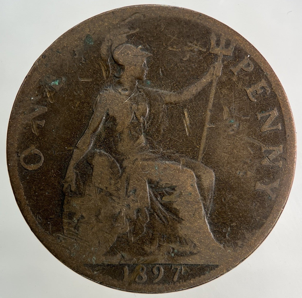 1897 Victoria One Penny Coin | Collectable Grade